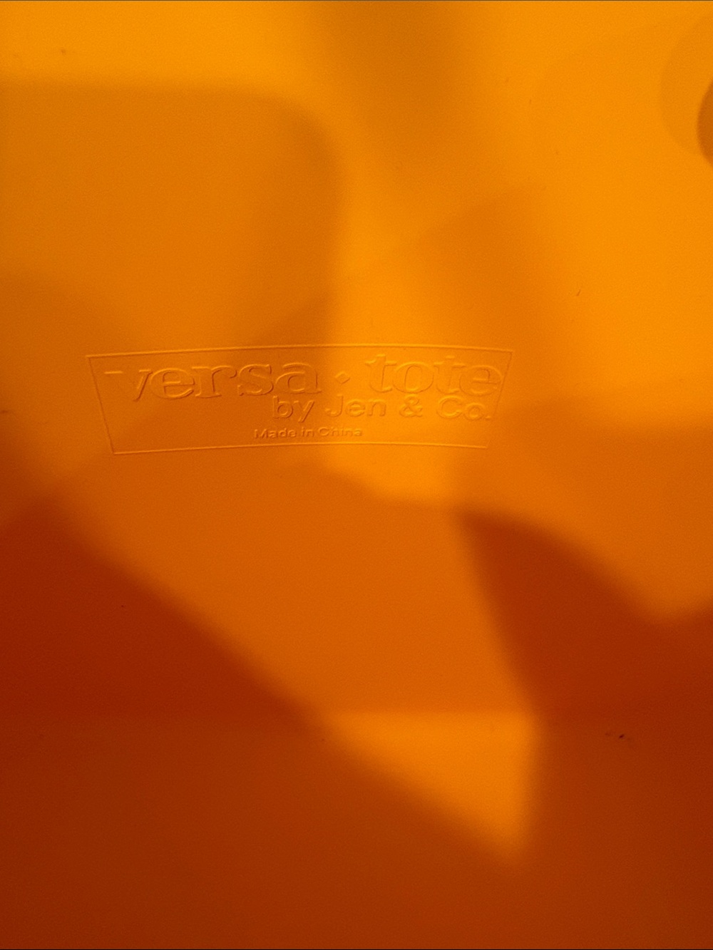Yellow Everyday Tote Bag 15 by 12 - Picture 6 of 6